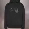 520 Stamp Print Hooded Sweatshirt