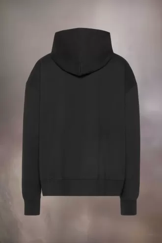 520 Stamp Print Hooded Sweatshirt
