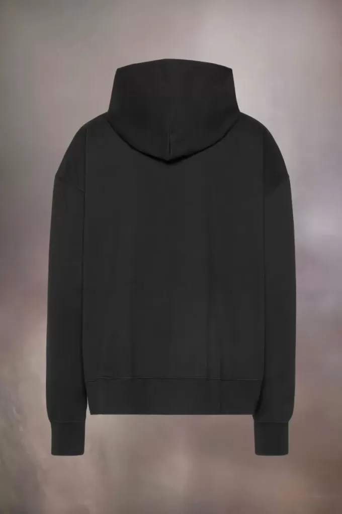 520 Stamp Print Hooded Sweatshirt