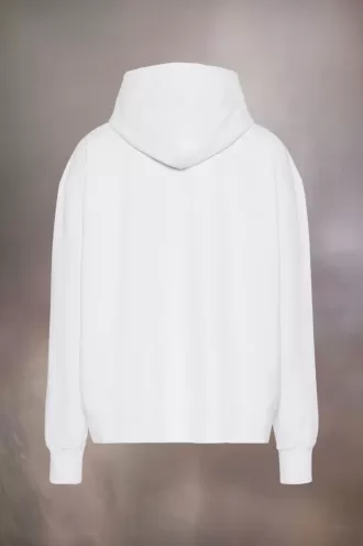 520 Stamp Print Hooded Sweatshirt