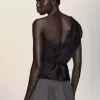 Asymmetric draped top Asymmetric draped top