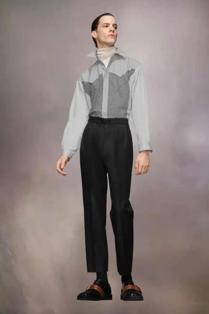 British Mohair Trousers