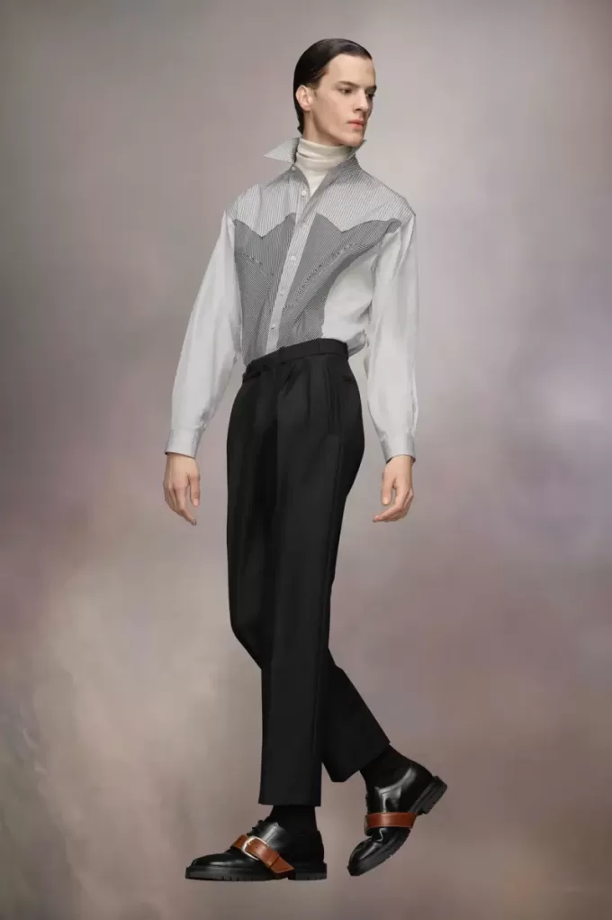 British Mohair Trousers