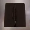 Cashmere knit shorts