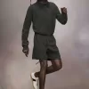 Cashmere knit shorts