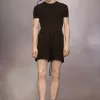 Cashmere knit shorts