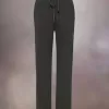 Cashmere knit trousers