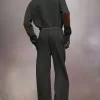 Cashmere knit trousers