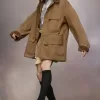 Corduroy Collar Waxed Coat Corduroy Collar Waxed Coat