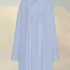 Cotton poplin pinstripe shirt Cotton poplin pinstripe shirt