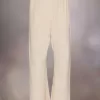 Cut-out hem sweatpants