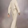 Cut-out hem sweatpants