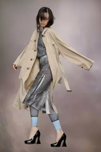 D茅cortiqu茅 reversible coat