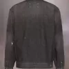 Distressed denim jacket