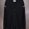 Elbow patch cardigan