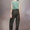 Gardening hemp knit vest