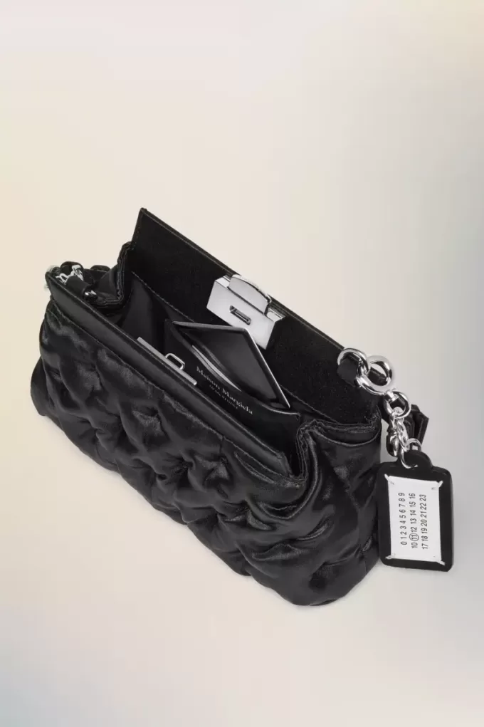 Glam Slam embroidery clutch small