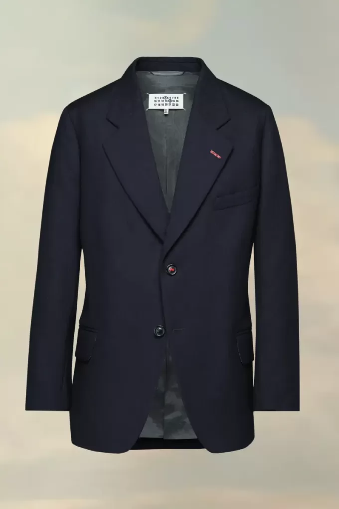 Herringbone wool jacket