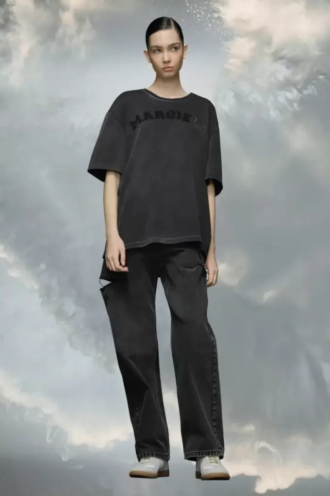 Logo heavy jersey T-shirt