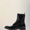 Loved to death lace-up boots