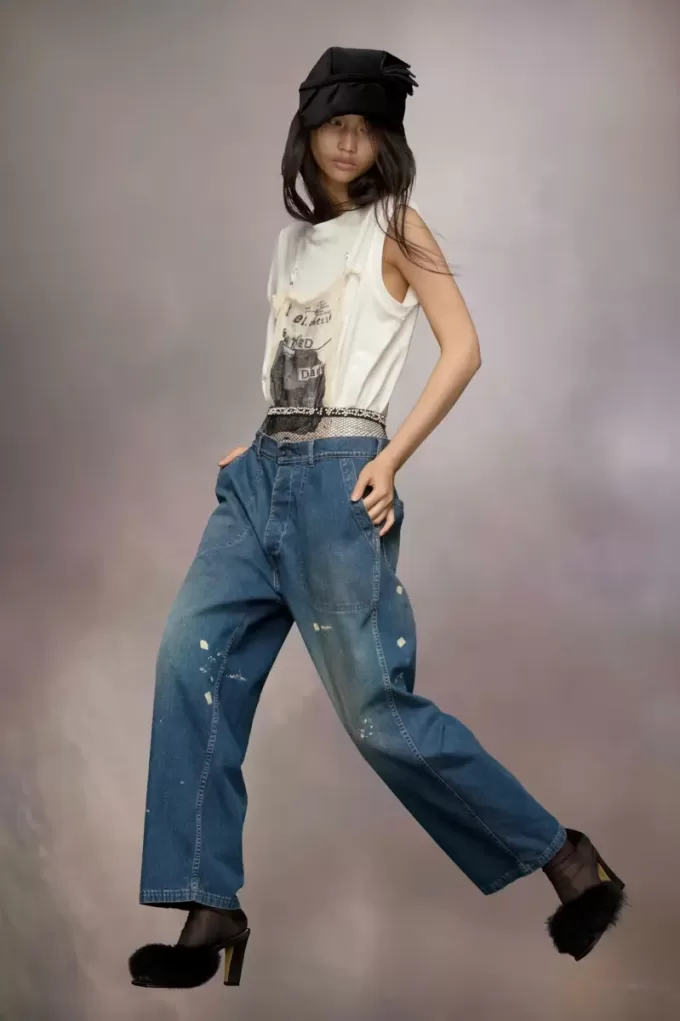 Maison Margiela Distressed jeans