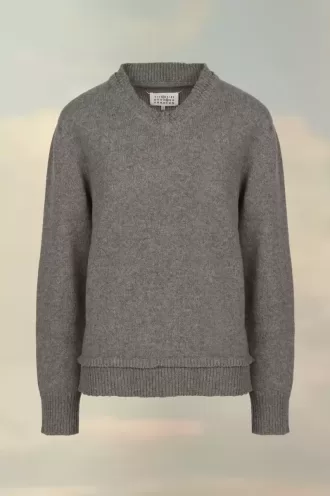 Maison Margiela Elbow Patch Sweater Maison Margiela Elbow Patch Sweater
