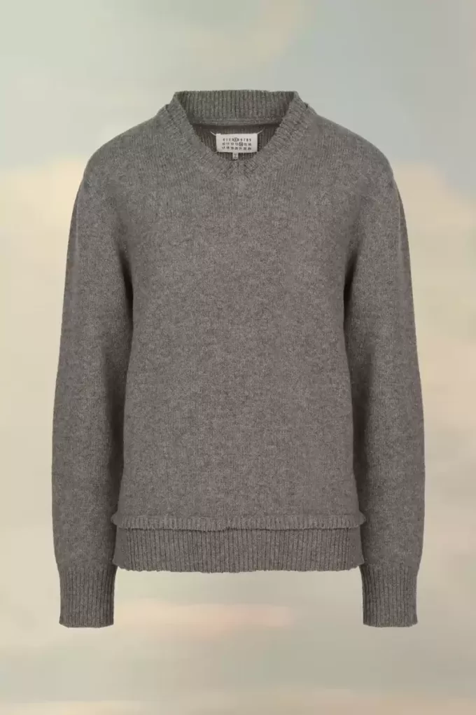 Maison Margiela Elbow Patch Sweater Maison Margiela Elbow Patch Sweater