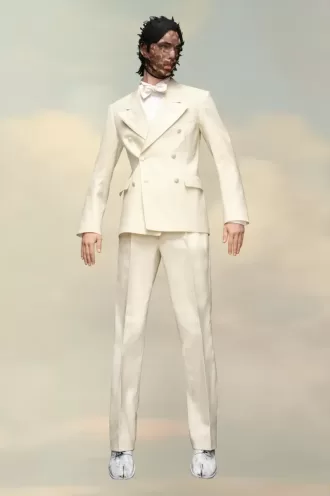 Maison Margiela Mohair Silk Blazer