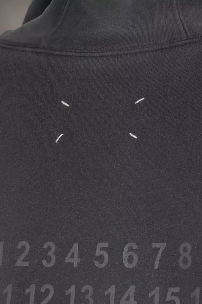 Maison Margiela Numeric logo hoodie