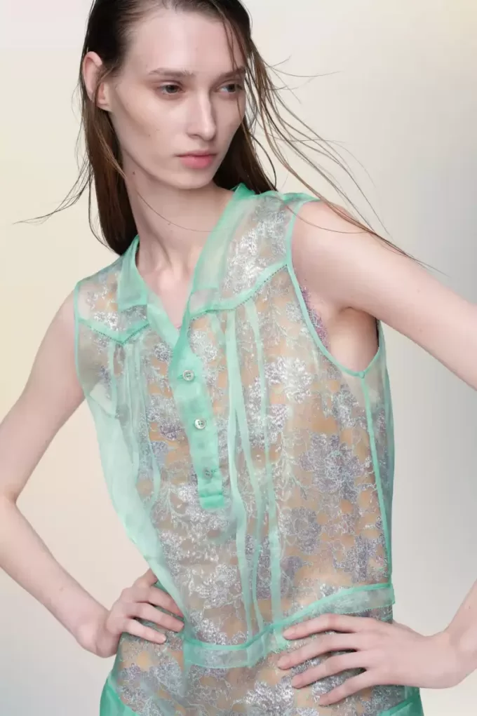 Maison Margiela Sheer tea dress