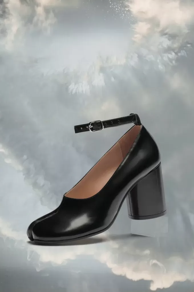 Maison Margiela Tabi Leather Heels Maison Margiela Tabi Leather Heels