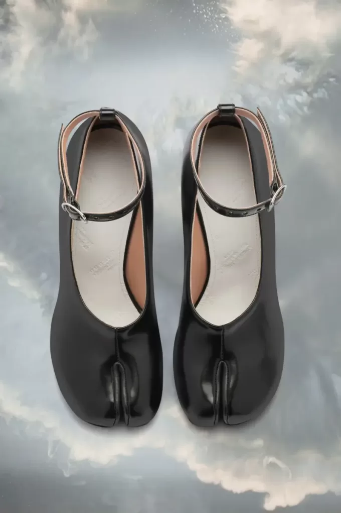 Maison Margiela Tabi Leather Heels Maison Margiela Tabi Leather Heels