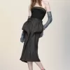 Maison Margiela Wool bustier dress