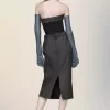 Maison Margiela Wool bustier dress