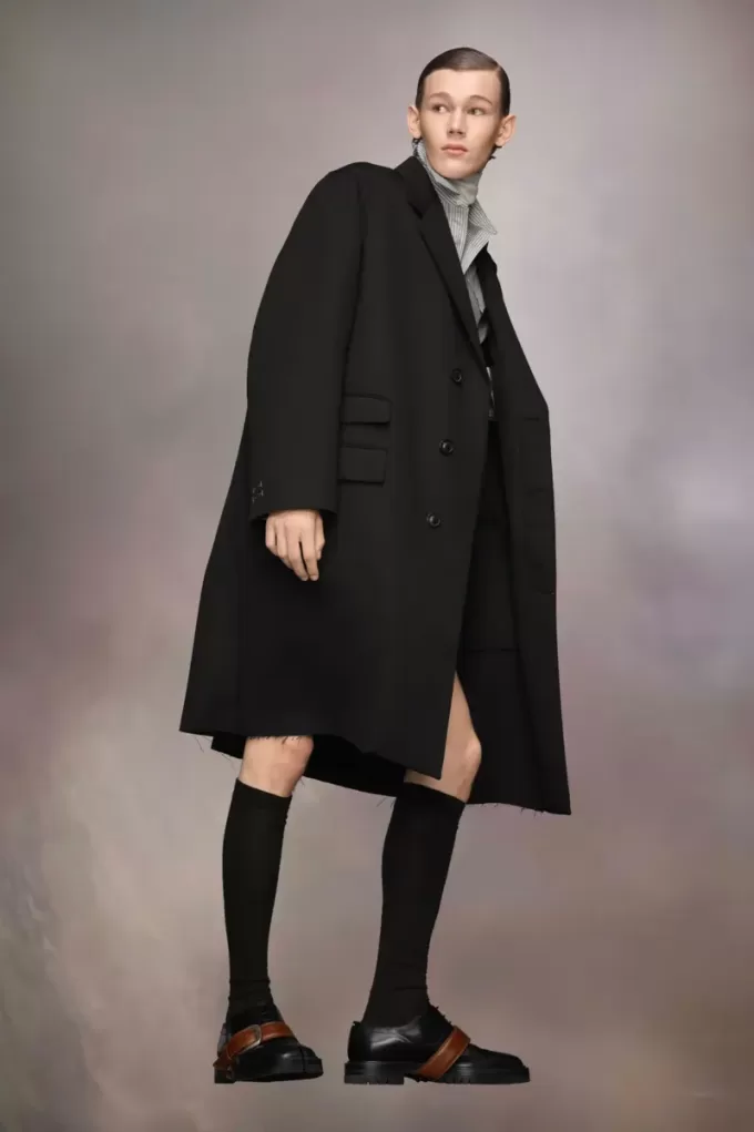 Maison Margiela Wool Silk Coat Maison Margiela Wool Silk Coat