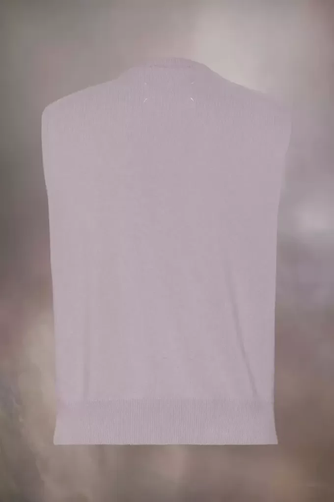 Maison Margiela Wool V-neck Gilet