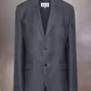 Mohair Wool Suit Jacket