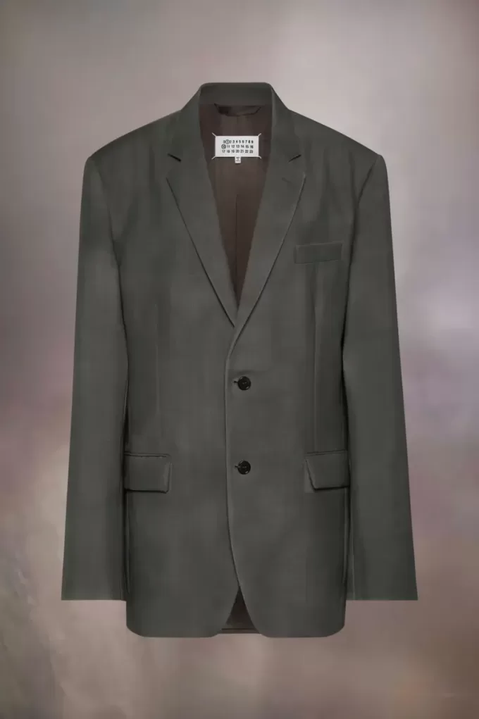 Mohair Wool Suit Jacket