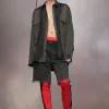Patchwork inside-out jacket