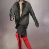 Patchwork inside-out jacket