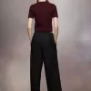 Pleated Wool Trousers Pleated Wool Trousers