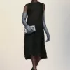 Retrograde silk knit dress