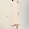 Retrograde silk knit dress