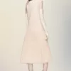 Retrograde silk knit dress