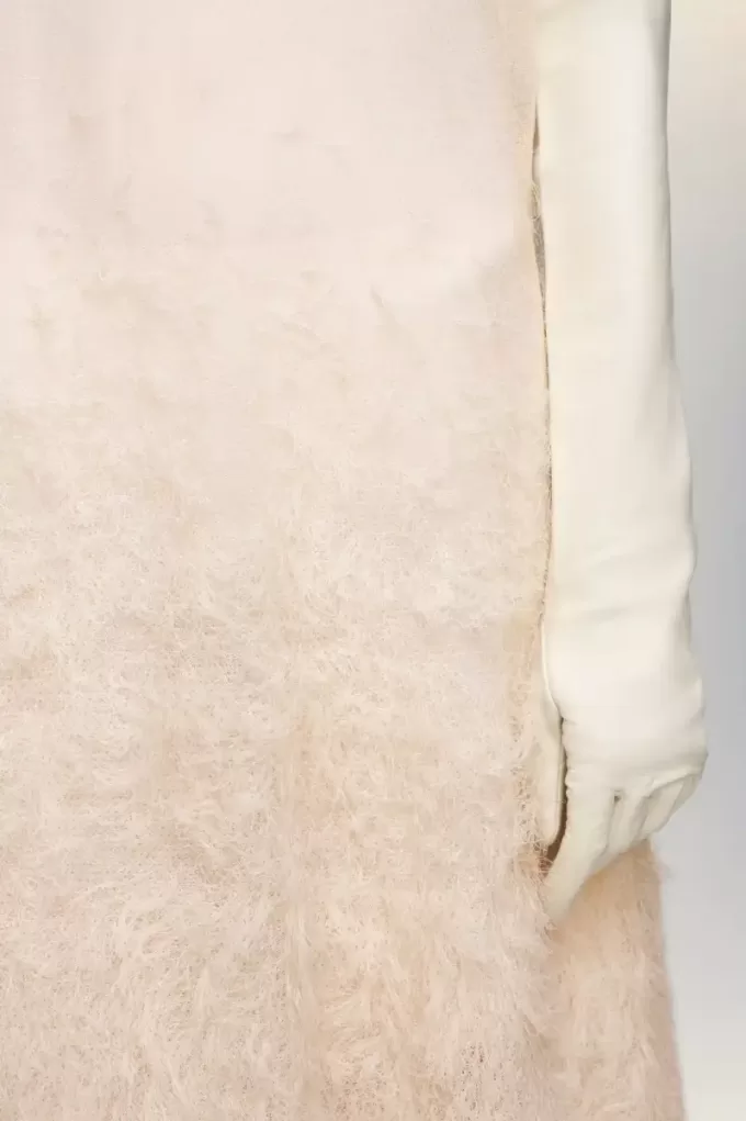 Retrograde silk knit dress