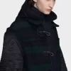 Reversible wool coat