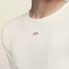 Ribbed cotton t-shirt