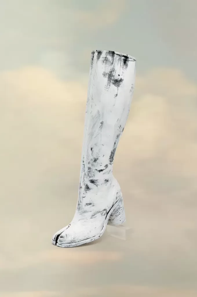 Tabi Bianchetto Knee-High Boots