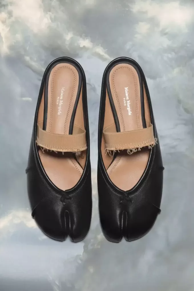 Tabi elastic band mule Tabi elastic band mule